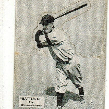 1934 Batter Up #27 Mel Ott