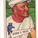 1952 Bowman Large #48 George Halas list $250