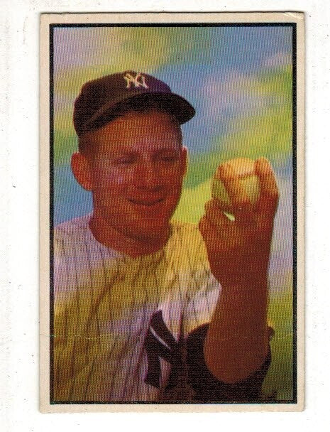 1953 Bowman #153 Whitey Ford list $500