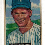 1951 Bowman #1 Whitey Ford rookie Good/Fair list $2,000