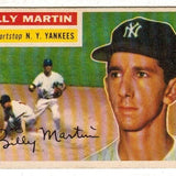 1956 Topps #181 Billy Martin list $150