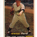 1957 Topps #25 Whitey Ford list $150