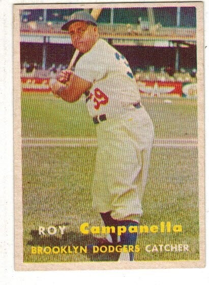 1957 Topps #210 Roy Campanella