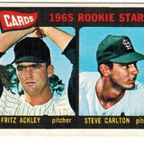 1965 Topps #477 Steve Carlton rookie list $500