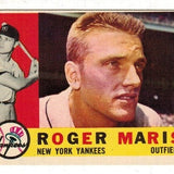 1960 Topps #377 Roger Maris list $250