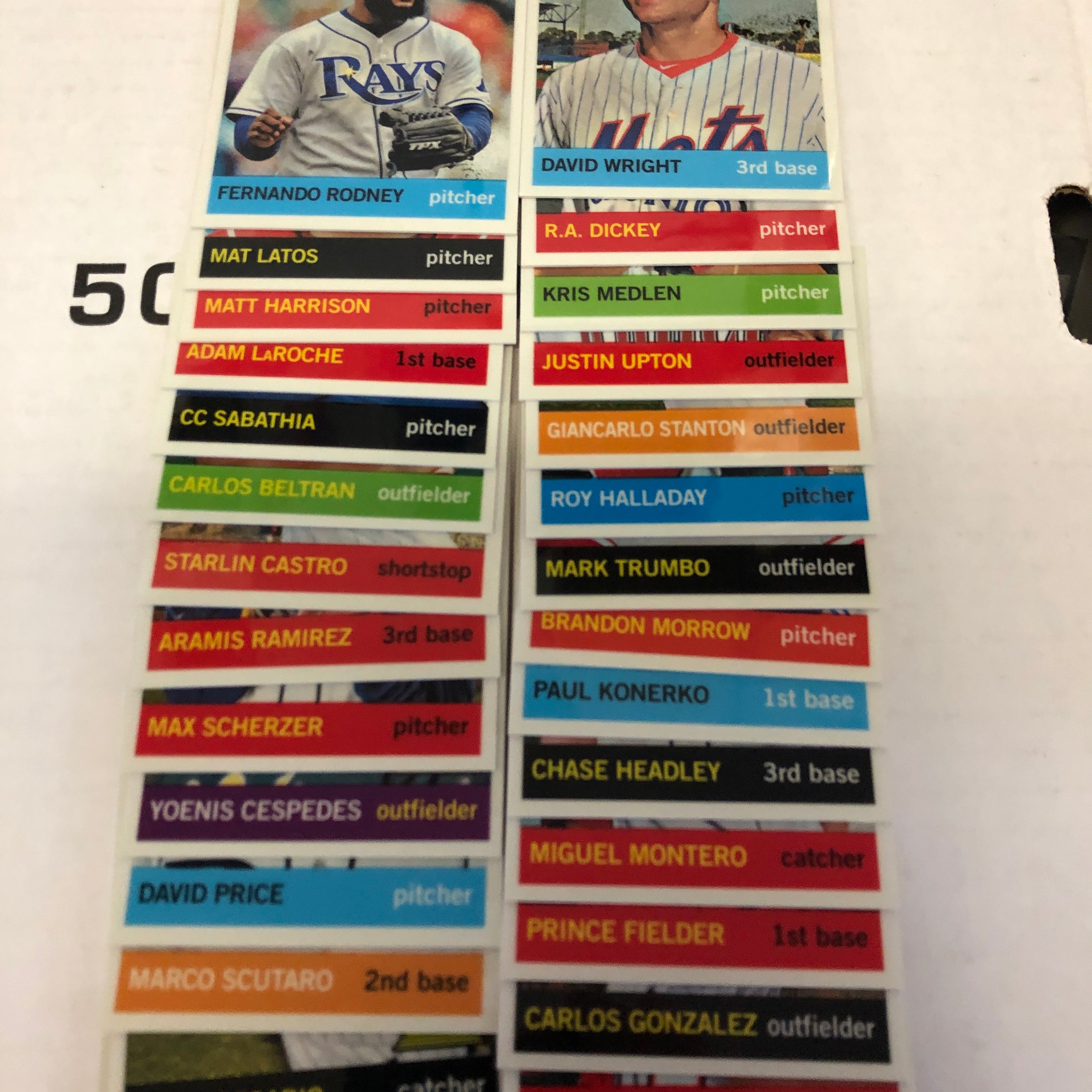 2013 Heritage Chrome Complete 102 ct. set #'d 999 Trout
