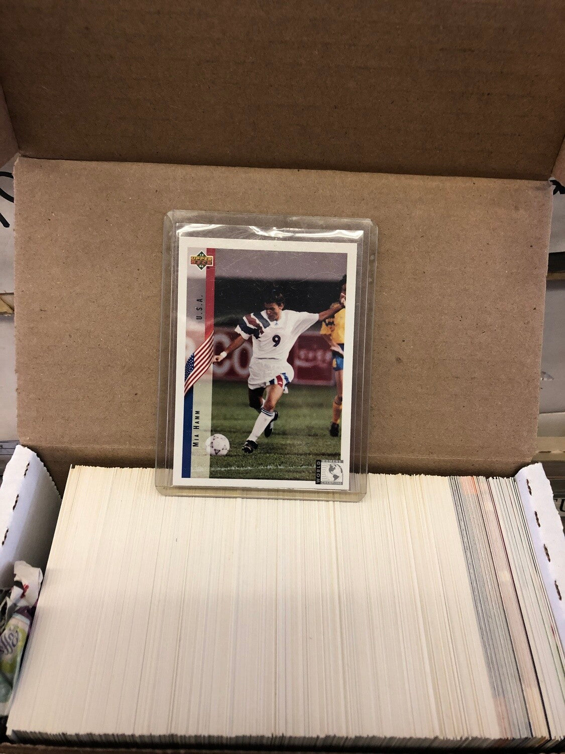 1994 Upper Deck World Cup Complete Soccer set Mia Hamm rookie