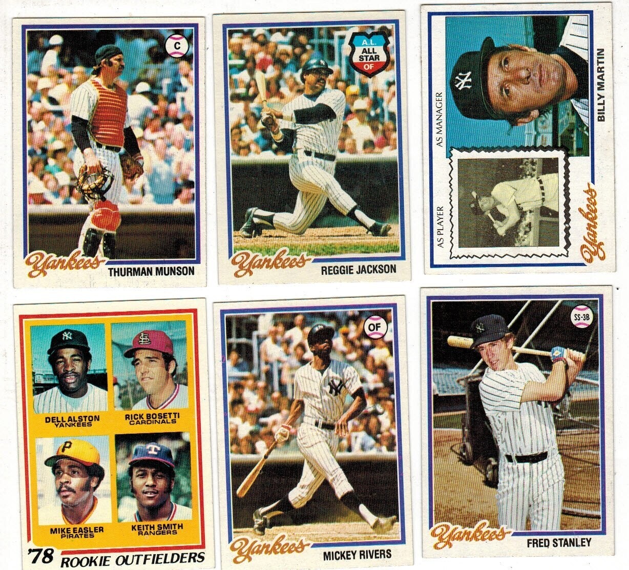 1978 Topps Yankee Team set 30 ct. World Champs