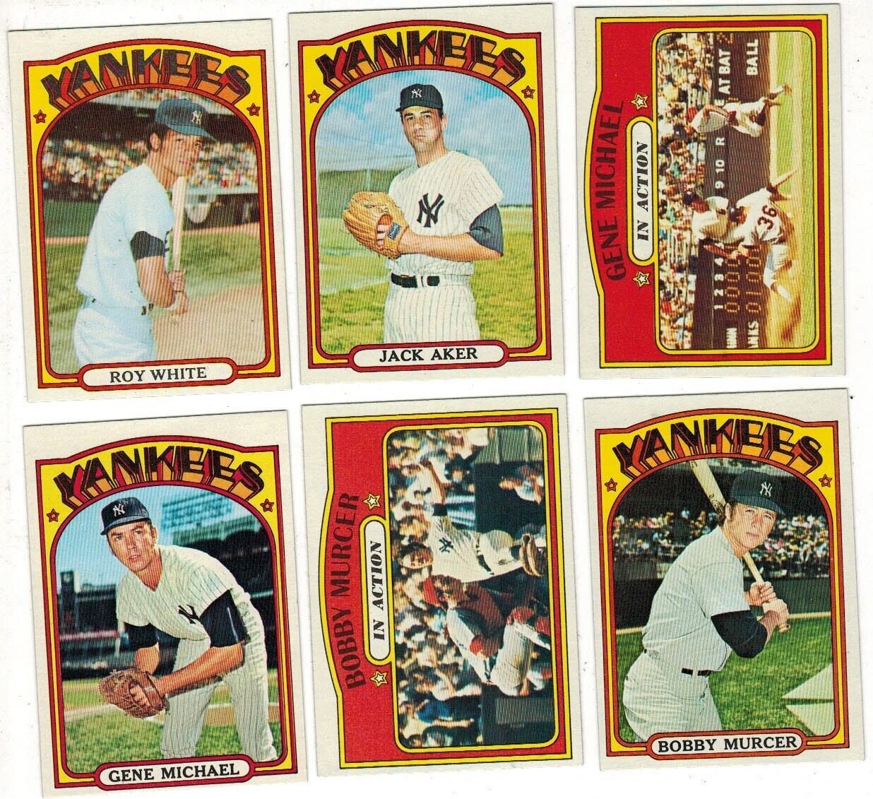 1972 Topps Yankee Team set 30 ct. w/ High #'s