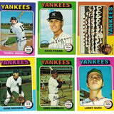 1975 Topps Yankee Team set 26 ct.