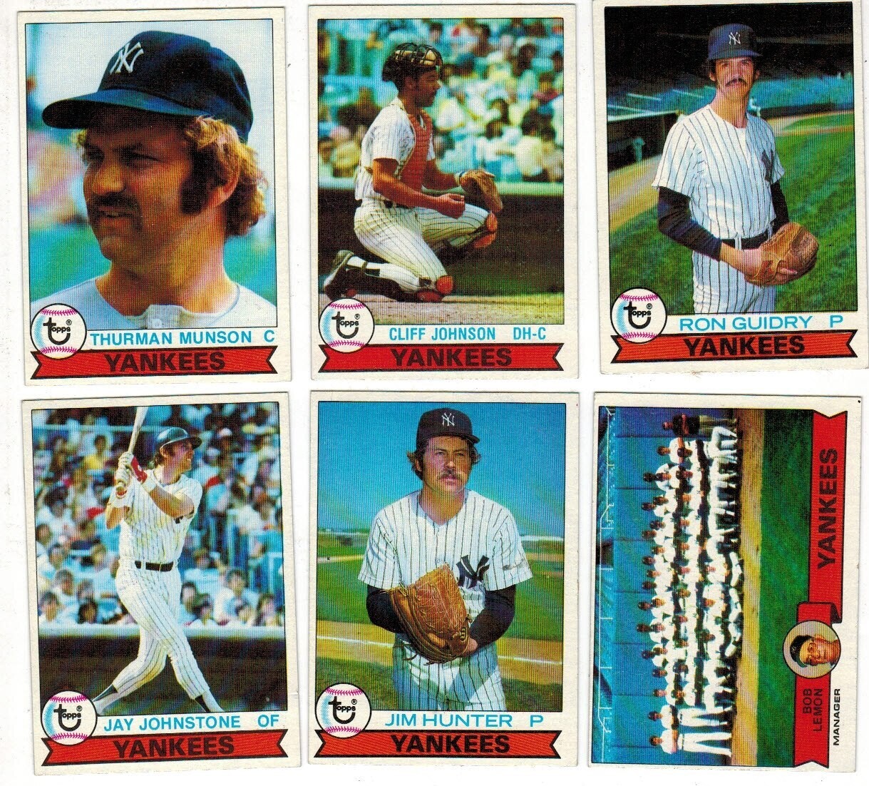 1979 Burger King Yankee Team set 23 ct.