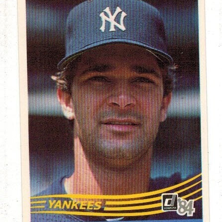 1984 Donruss Don Mattingly rookie Centered Mint