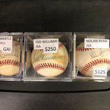 Nolan Ryan signed ball JSA