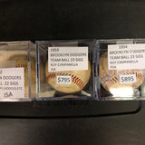 1952 Brooklyn Dodgers Team signed Baseball 22 sigs