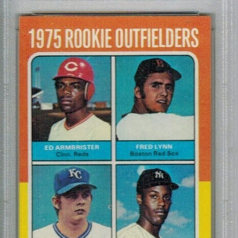 1975 Topps #622 Fred Lynn Rookie PSA 7