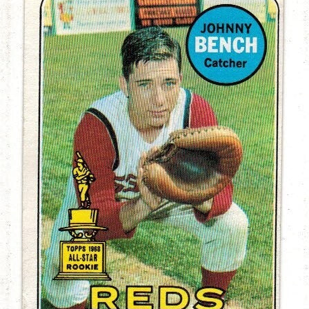 1969 Topps #95 Johnny Bench list $150