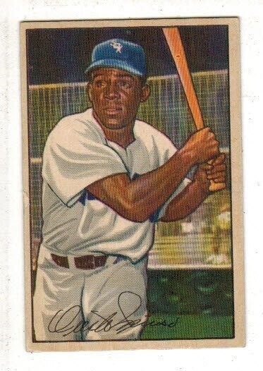 1952 Bowman #5 Minnie Minoso rookie List $600