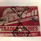 1989 Topps Traded Baseball set BBCE Wrapped