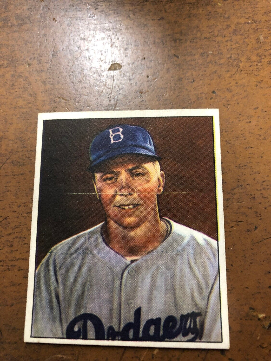 1950 Bowman #21 Pee Wee Reese list $500