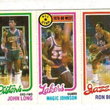 1980/81 Topps Magic Johnson/Boone/Long