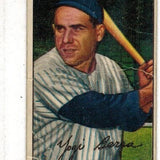 1952 Bowman #1 Yogi Berra list $1200