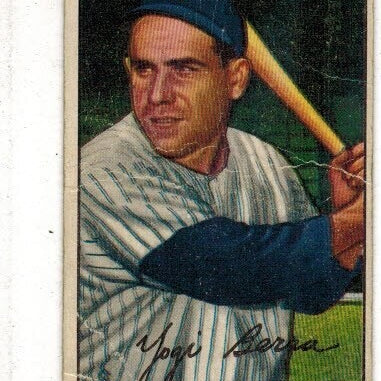 1952 Bowman #1 Yogi Berra list $1200