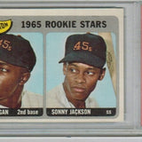 1965 Topps #16 Joe Morgan rookie PSA 5
