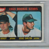 1965 Topps #477 Steve Carlton rookie Beckett graded 4.5