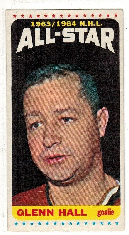 1964/65 Topps Hockey #110 Glenn Hall All Star