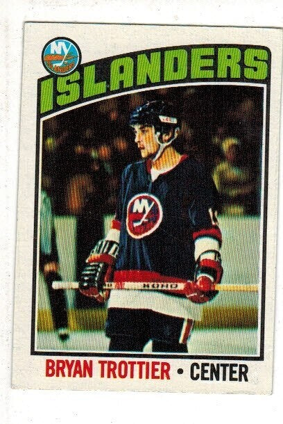 1976 Topps Brian Trottier rookie