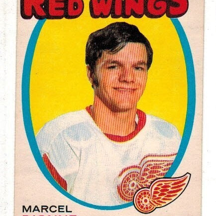 1971 Opeechee Marcel Dionne rookie
