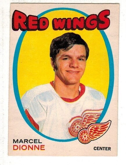 1971 Opeechee Marcel Dionne rookie
