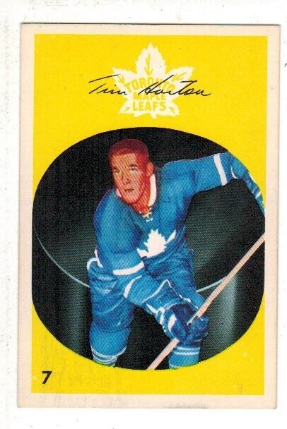 1962 Parkhurst #7 Tim Horton