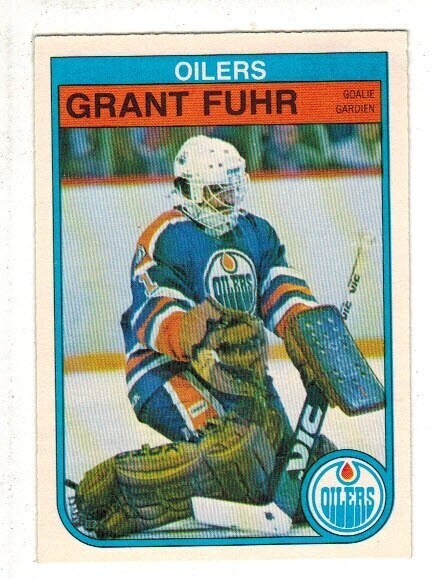 1982 Opeechee Grant Fuhr rookie
