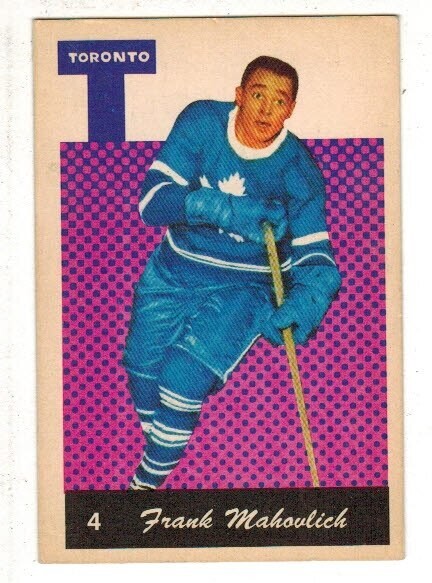 1962 Parkhurst #4 Frank Mahovlich
