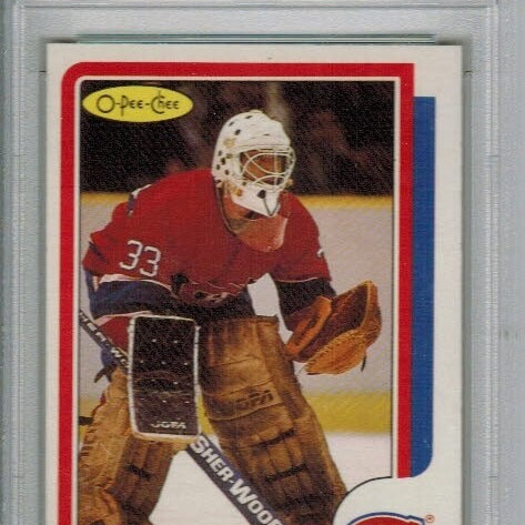 1986 Opeechee #53 Patrick Roy rookie PSA 7