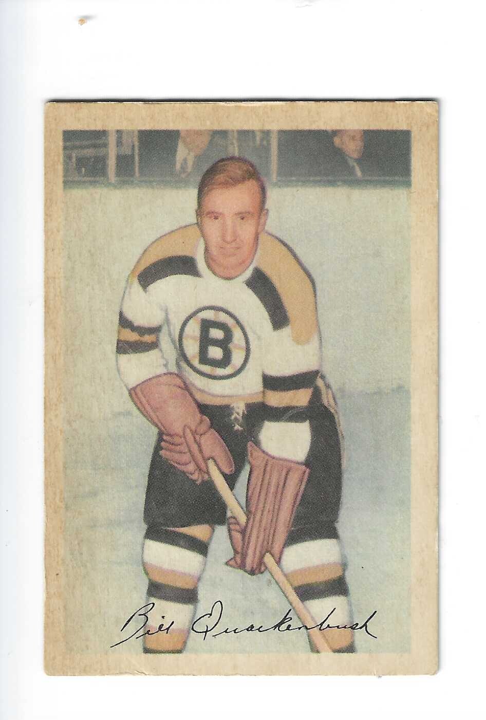1953 Parkhurst #100 Bill Quackenbush