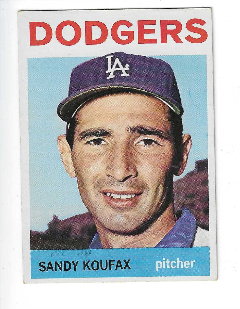 1964 Topps #200 Sandy Koufax list $150