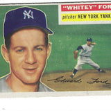 1956 Topps #240 Whitey Ford list $250