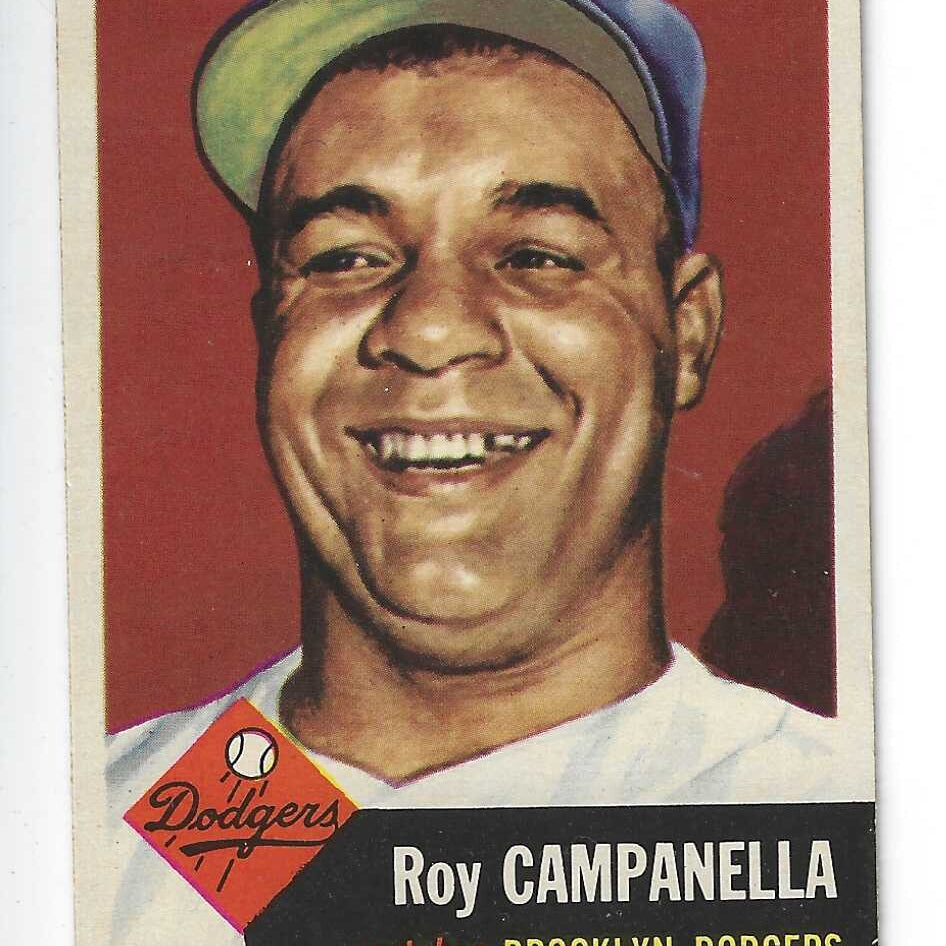1953 Topps #27 Roy Campanella Nr Mint