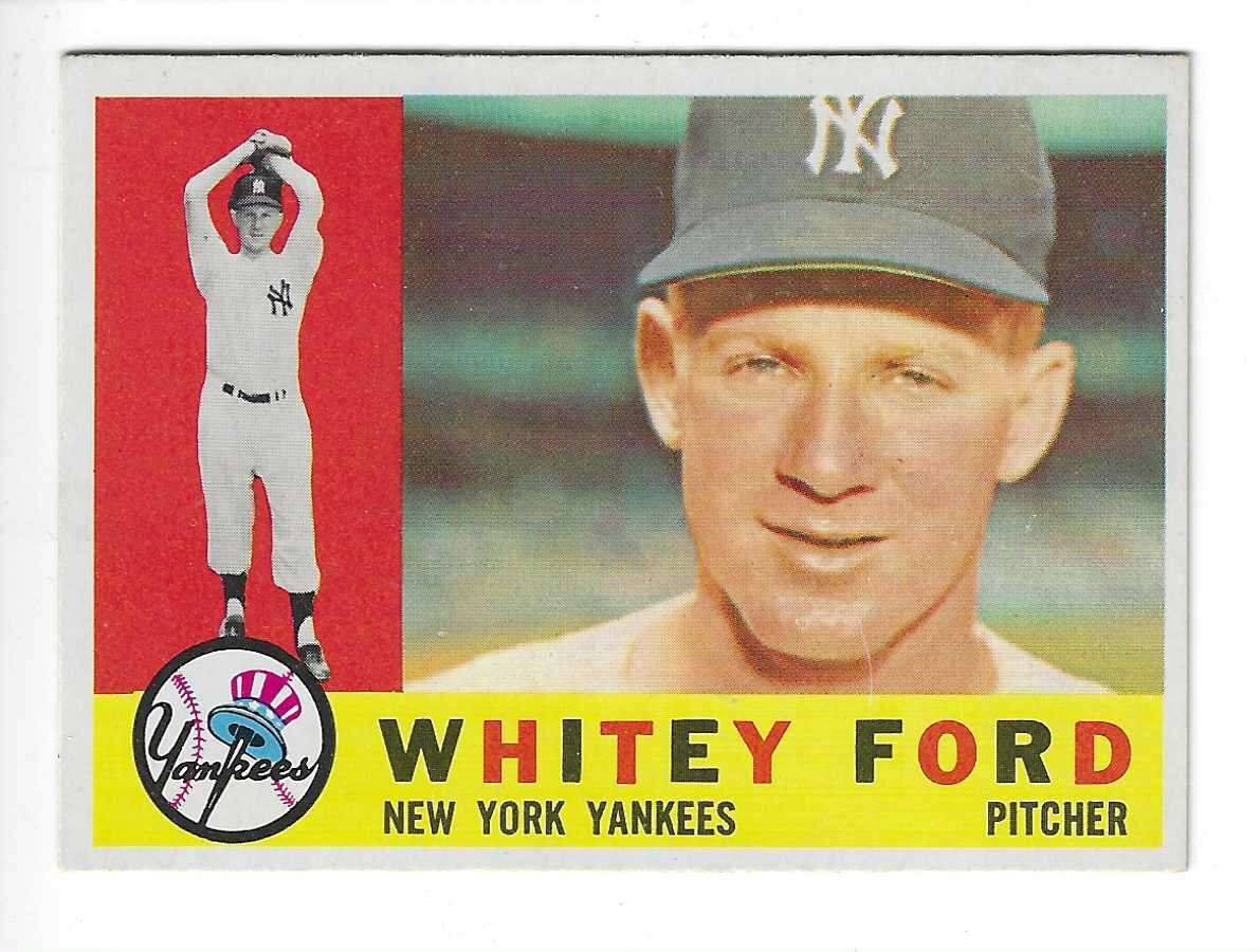 1960 Topps #35 Whitey Ford Ex/Mint or better