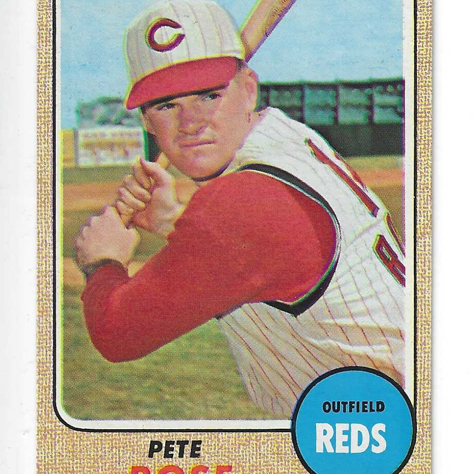 1968 Topps #230 Pete Rose Ex/Mint+