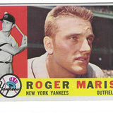 1960 Topps #377 Roger Maris list $250