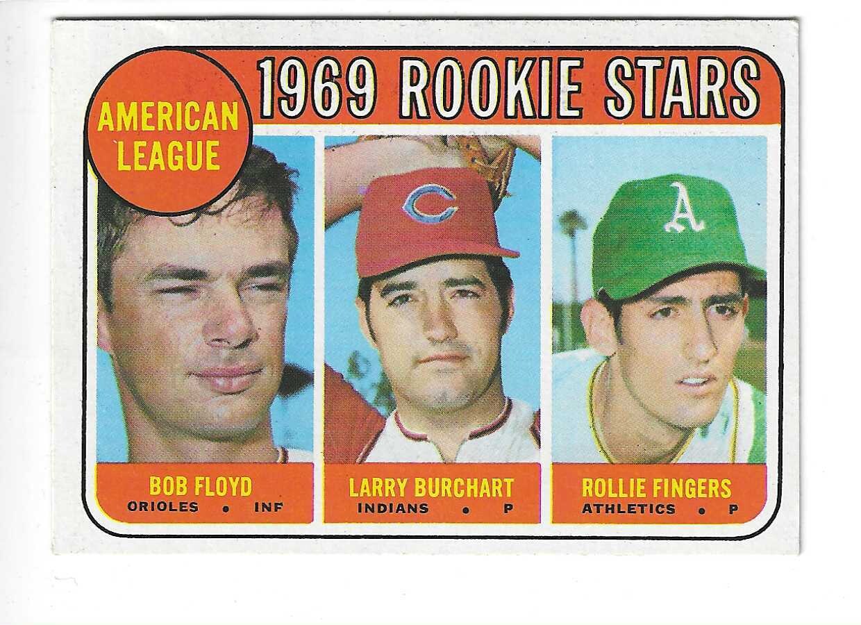 1969 Topps #597 Rollie Fingers rookie Ex/Mint