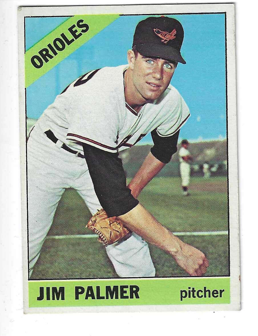 1966 Topps #126 Jim Palmer rookie list $250