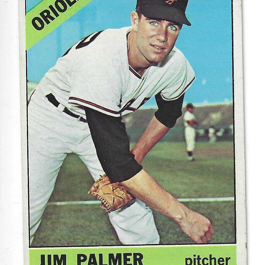 1966 Topps #126 Jim Palmer rookie list $250