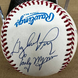 300 Game Winner Signed Ball 8 Autos JSA