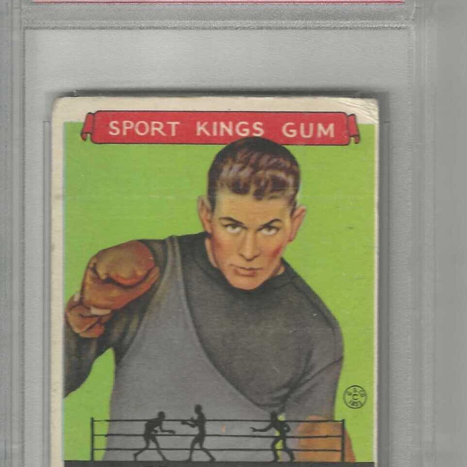 1933 Sport Kings #18 Gene Tunney PSA 4