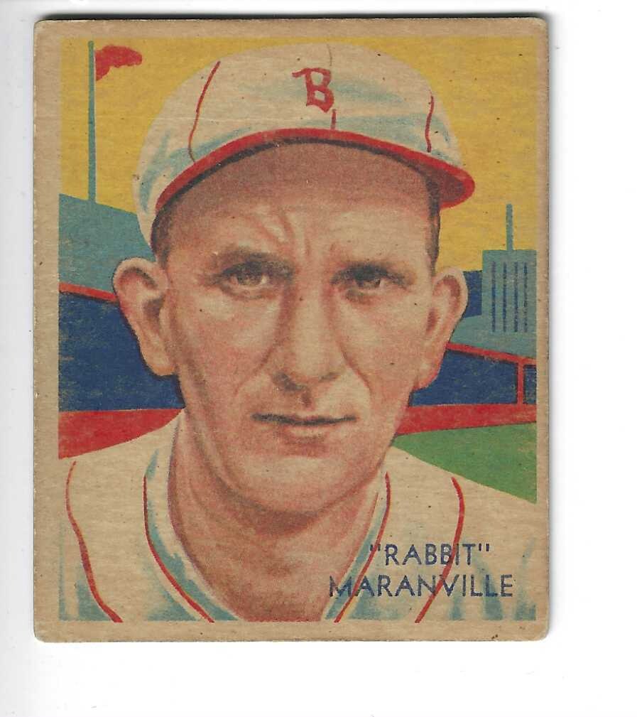 1934-36 Diamond Stars #3 Rabbitt Maranville