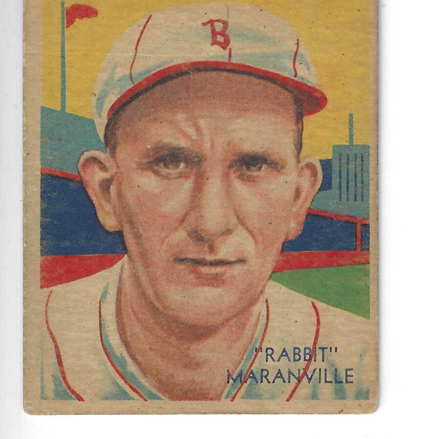 1934-36 Diamond Stars #3 Rabbitt Maranville
